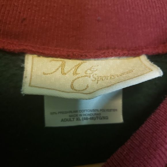 Grandmacore Grandma Green Burgundy Sweatshirt Extra Large XL - Picture 4 of 4